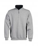 Kansas CODE Sweatshirt med lynlås 100209 - Lysegrå / 2XL | Sweatshirt | 100222-910 | 111840-331