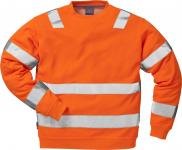 Hi vis sweatshirt kl3 7446 shv orange m
