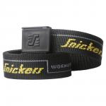 Snickers Bælte logo 9033 - sort / 90 cm | Tilbehør til Arbejdstøj | DISCOUNT | Snickers
