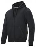 Snickers Hættetrøje med lynlås 2801 - sort / XS | Sweatshirt | Fjernlager | hætte
