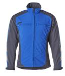 Mascot Unique Dresden Softshell jakke 12102-149 - kobolt/mørk marine / M | Jakker | ergonomisk pasform | Isolerende mod kulde