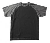 Albano t-shirt sort/antracitgrå m