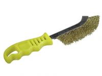 Håndstålbørste diy/eco 1 rækker 0,30 me med plasthåndtag