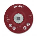 3mTM ventileret bagplade m14 rød 125 mm x 22 mm 10 stk/krt pn64861