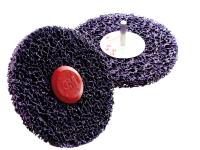 Scotch-briteTM grovsliber xt-zs xcrs 75 mm x 25 mm x 6 mm lilla 10 stk/krt pn05811