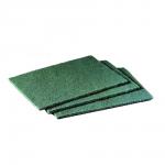 Scotch-briteTM clean and finish ark cf-hp a vfn 158 mm x 224 mm grøn 60 ark/krt pn61089