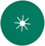Fiberrondel ø125x22 4815 k120 stål/inox