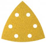Deltaark papir velcro 93x93 6 huller 1960 k100 træ lak maling