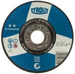 Skrubskive forsat STANDARD 125X6,0X22,23 Stål - (10 stk.)