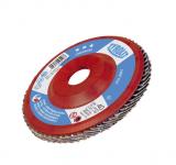 Lamelskive lige premium 125x22,23 za80 stål/inox 458031