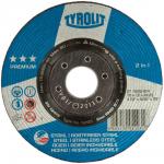 Skrubskive forsat premium 115x7x22,23 stål/inox