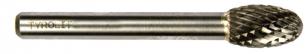 Hårdmetal fræser dråbeformet 8x13 - 6x58 mx
