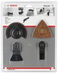Bosch flisesæt 4 dele acz 85 rt3 (1x), avz 78 rt2 (1x), atz 52 sc (1x), aiz 20 ab (1x) (blister pk)