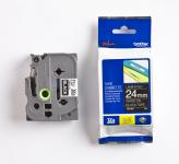 Tape brother hvid på sort tze 355 24 mm