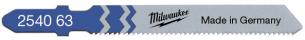 Stiksavklinge 55 mm / 1,2 mm for metal 25 stk t118a