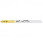Stiksavklinge 75 mm / 2,5 mm for træ og plastik 5 stk t101bf