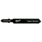 Stiksavklinge 50 mm / 1,1 mm for rustfri 2 stk t118ahm
