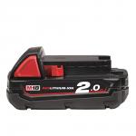 Milwaukee b2 batteri 18v 2ah li-ion
