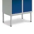 Blika høj rørsokkel grundenhed h:350 b:900 mm ral 7035