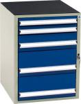 Blika skuffeskab ss-1.5 a ral 7035/5017
