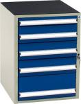 Blika skuffeskab ss-1.5b ral 7035/5017