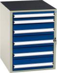 Blika skuffeskab ss-1.6b ral 7035/5017