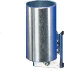 GBP 210055 rørholder ø34mm lige 60Ã34mm