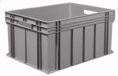 Eurokasse 6440 med håndtagshuller 800x600x415 165l grå