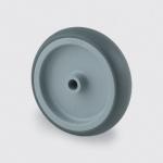 Løs hjul grå gummi ø50x19 mm ø8,1xnl21,5 glideleje 40 kg byggehøjde: 50 mm. driftstemperatur: -20°/+60°