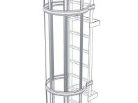 Rygbøjlestiver galvaniseret 1,40 m