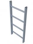 Fast stige galvaniseret 1,96 m