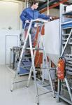 Trappestige aluminium 5 trin 1,29 m