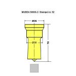 Stempel mubea 50505-2 6,5x15,0mm