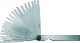 Søgerblade 0,05-1,00 mm (20 blade) 100 mm konisk afrunding og 10 mm bredde