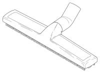 Gulvmundstykke 400 mm ø36 prof