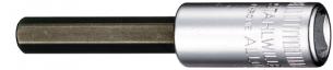 STAHLWILLE 01050004, Sokkel, 1/4, Metric, 5 hoved(er), 4 mm, Krom-vanadium-stål