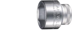 STAHLWILLE 02110007, Sokkel, Krom, DIN EN 3709, 19 g