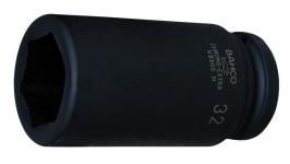 Bahco sekskantkrafttop 3/4" lang udførelse 30