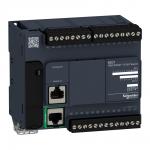 Modicon controller m221 24 io transistor pnp ethernet