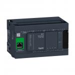 Tm241 plc kommunikation ethernet web server & modbus indgange 14 udgange 10 npn forsyning 24 vdc