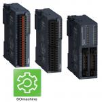 Tm3-busmodul (sender) øg antalet af i/o moduler fra 7 til 14 moduler max 5 meters kabelforbindelse