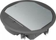 Gulvboks r10 for 5mm lågdybde ral 9005