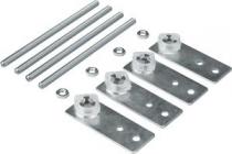 Niveller for gulvboks rustfri 190-240mm