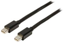 sort m 00 3 han displayport mini - han displayport mini kabel displayport mini