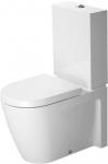Duravit Starck 2 toiletskål back-to-wall skjult P-lås
