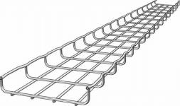 Gitterbakke CF 30/50-RS - 30X50MM, rustfrit AISI 316L, L=3,0 mtr.