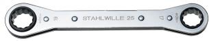 Stahlwille dobbeltringskraldenøgle 17x19mm l205mm