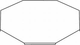 Låg til x-stykke flad 600x1mm fzs