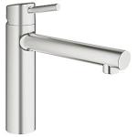 supersteel - etgrebskkkenbatteri concetto grohe