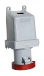 Cee væg stikdåse 4 polet 63a 460v ip67 11h 363rs11w